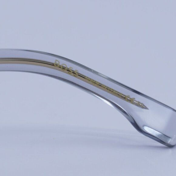 Hugo BOSS 1479/F 0KB7 00 Eyeglasses Transparent Grey 52mm Round Frame - Picture 8 of 11